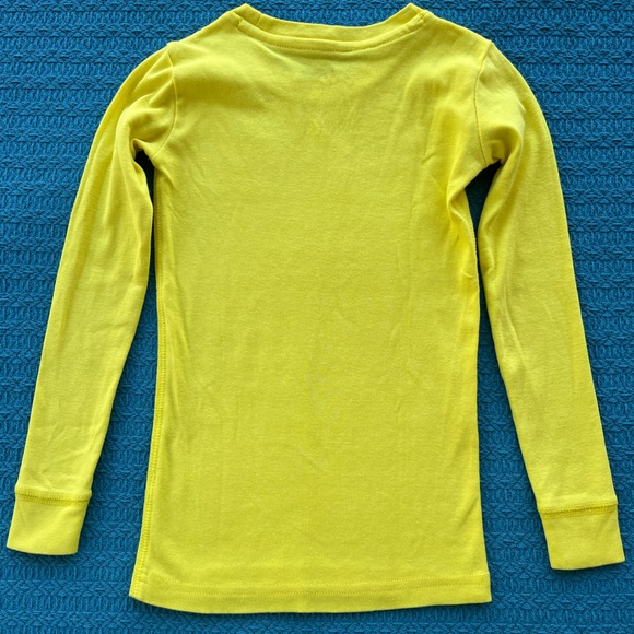 Primary Organic Long-Sleeve PJ Top & Pant in Sunshine, Size 4-5, EUC - Picture 6 of 12